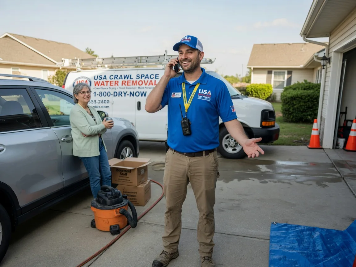 Crawl Space Water Removal Hardin, TX FAQs